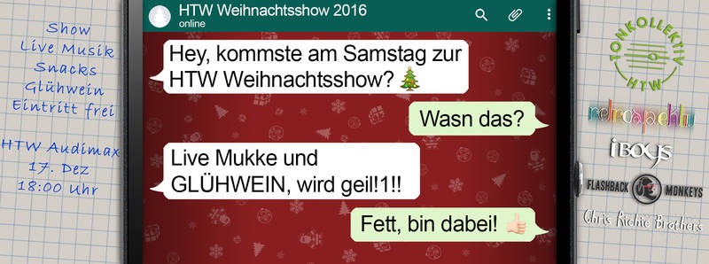 Weihnachtsshow der HTW Berlin