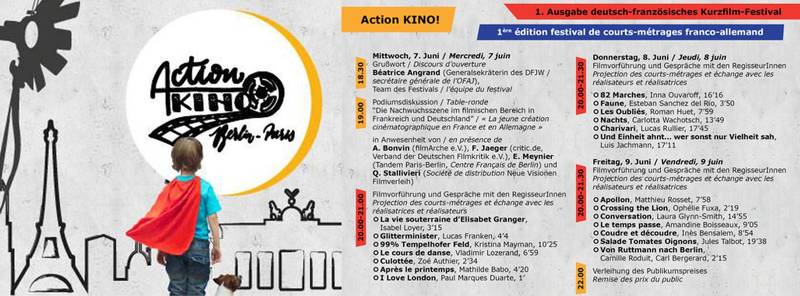 Action KINO! - Kurzfilm-Festival junger Regisseure