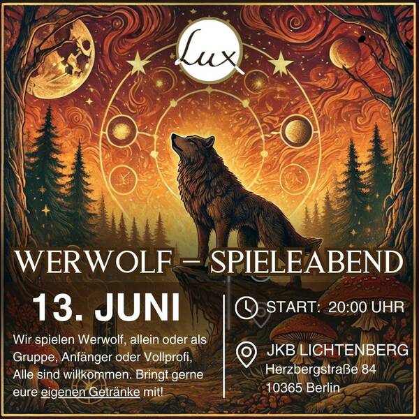 Werwolf-Spieleabend in Lichtenberg