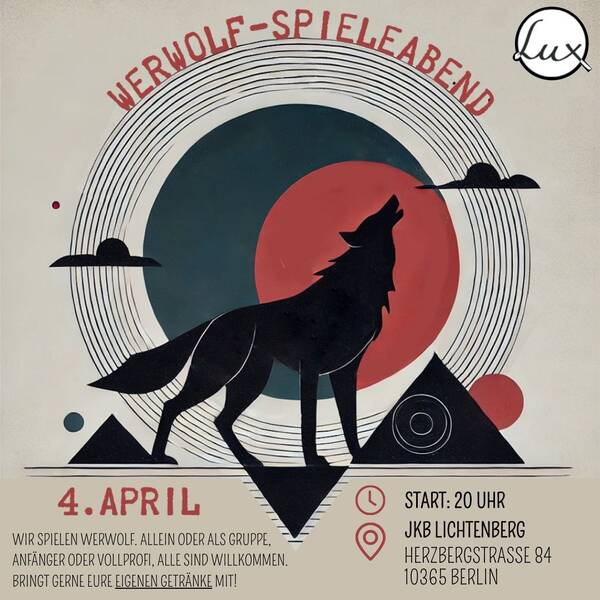 Werwolf-Spieleabend in Lichtenberg