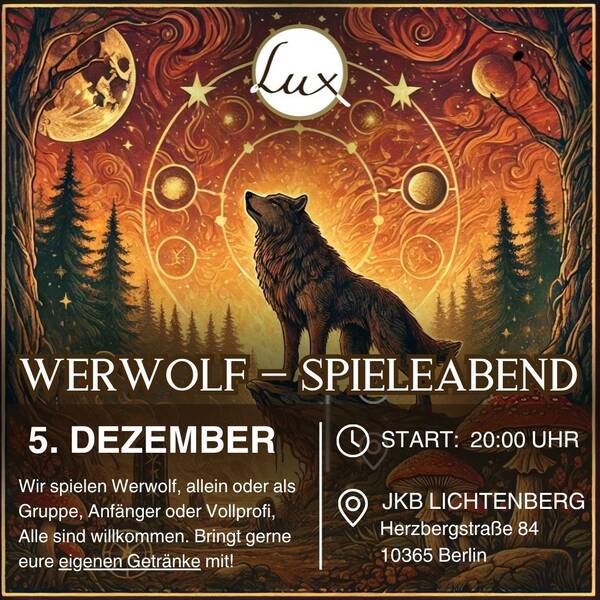Werwolf-Spieleabend in Lichtenberg