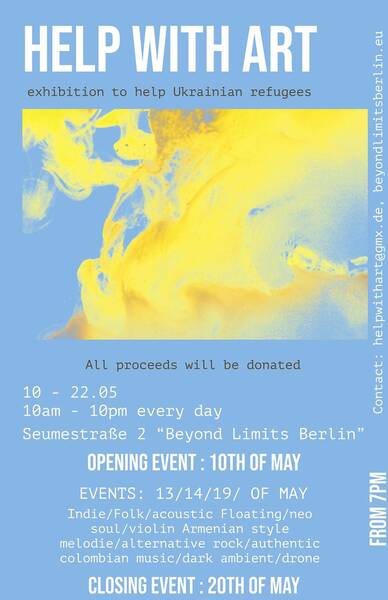 Help with Art - Exhibition to help ukrainian refugees