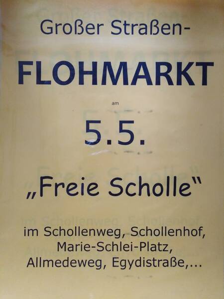 Großer Garagenflohmarkt einer ganzen Siedlung am 5.5.!