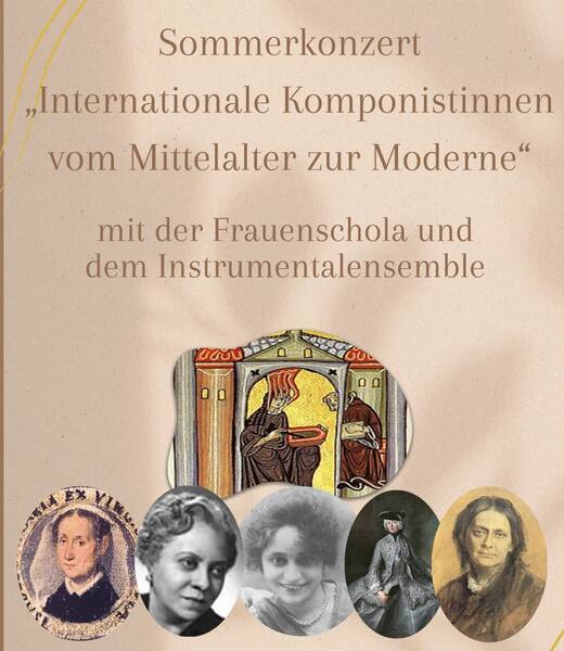 Internationale Komponistinnen vom Mittelalter zur Moderne