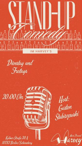 Stand-up Comedy in Schöneberg!