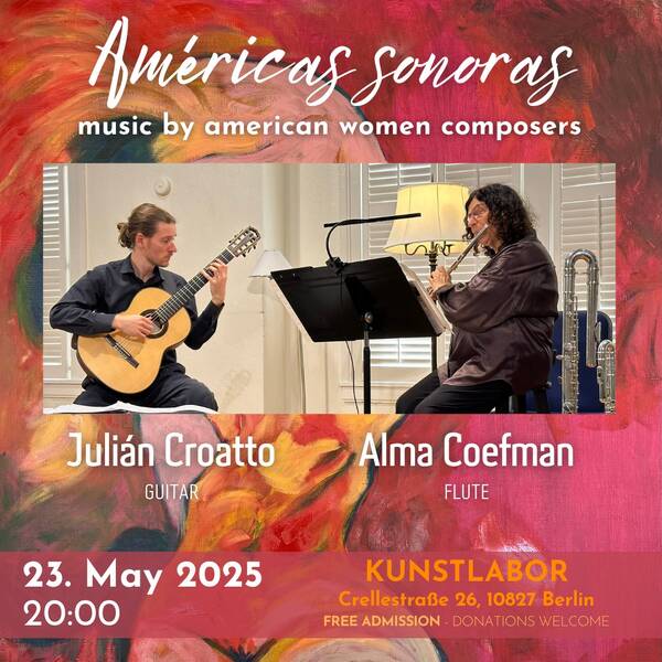 Sonic Americas - guitar & flute concert