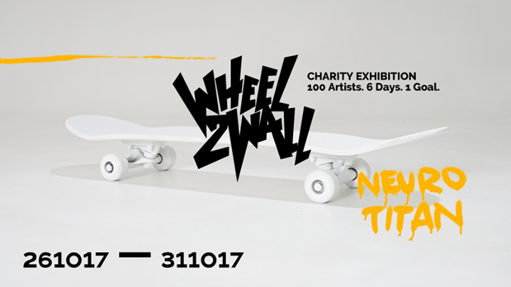 Wheel2Wall – Charity Exhibition