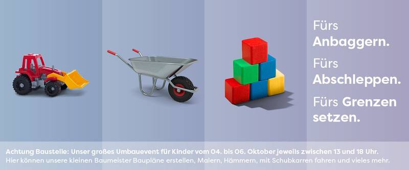 „Achtung! Baustelle“ zeigt Kindern, wer das Zeug zum Baumeister hat