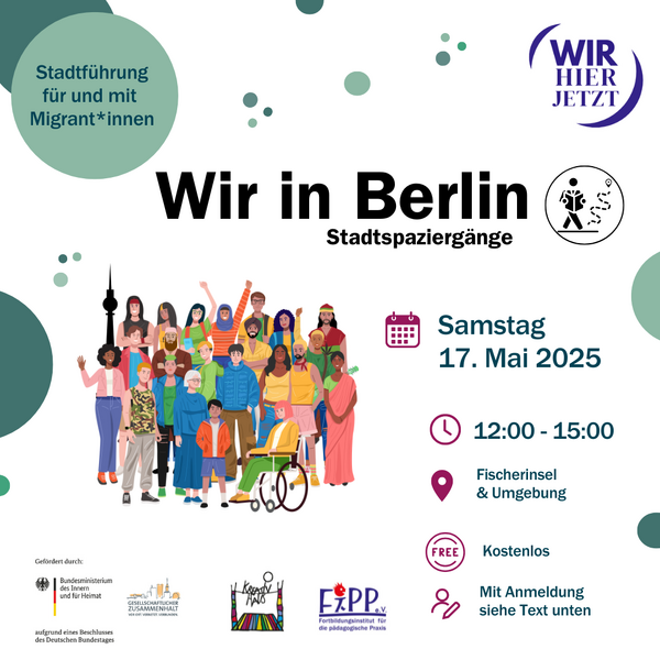 Wir in Berlin - Stadtspaziergang für und mit Migrant*innen