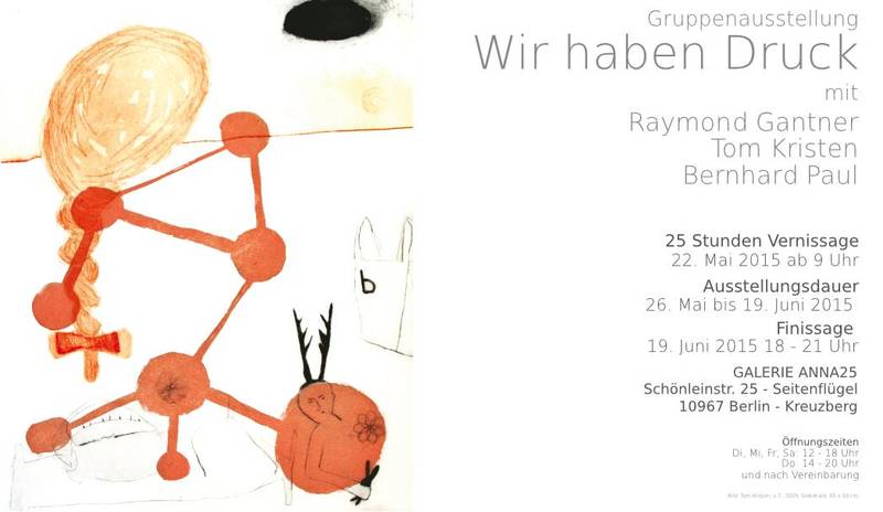 Wir haben Druck - Gruppenausstellung