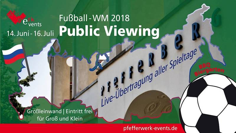 FINALE Kroatien - Frankreich | Public Viewing auf Großbildleinwand im Pfefferberg-Biergarten 