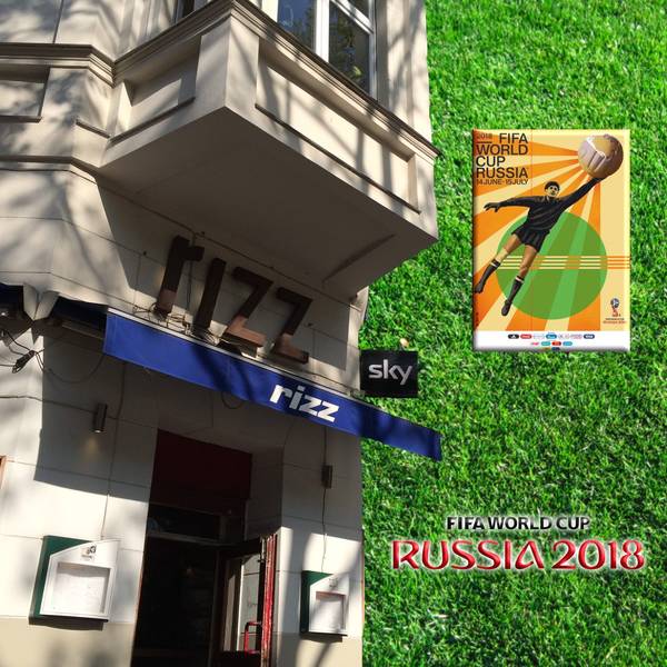WM Auslosung - World Cup Draw 2018 in Berlin Kreuzberg on big screen