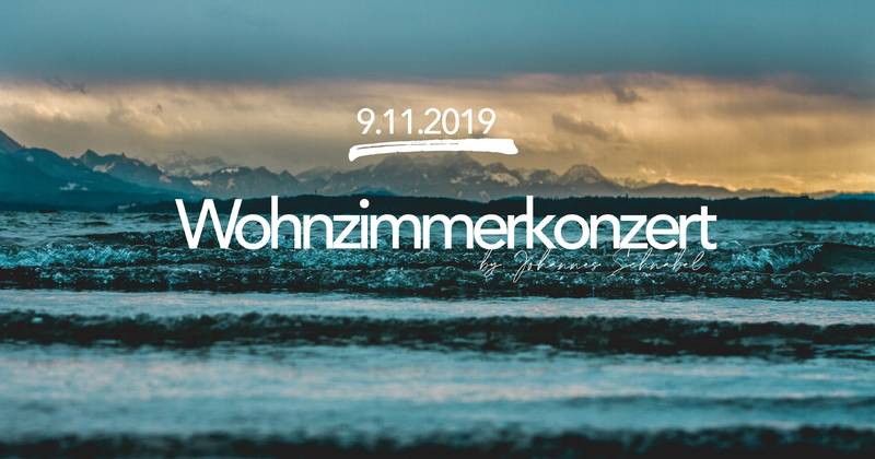Wohnzimmerkonzert mit Johannes Schnabel in Konzert LIVE