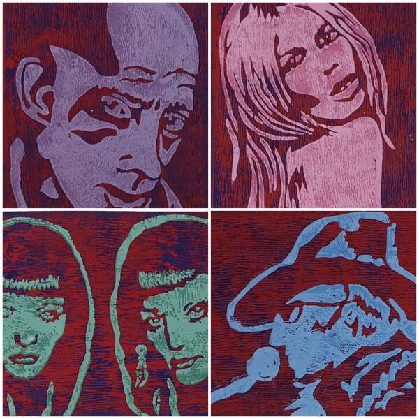 Portraits von WoodPrintBerlin