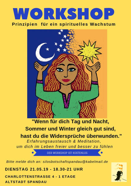 WORKSHOP Prinzipien für ein spirituelles Wachstum