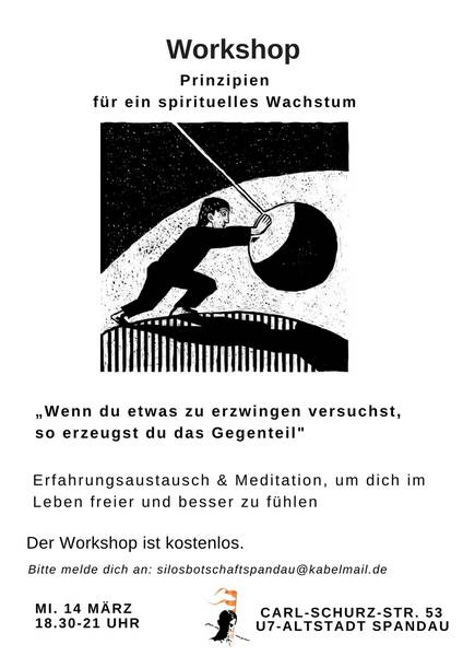 Workshop Prinzipien für ein spirituelles Wachstum