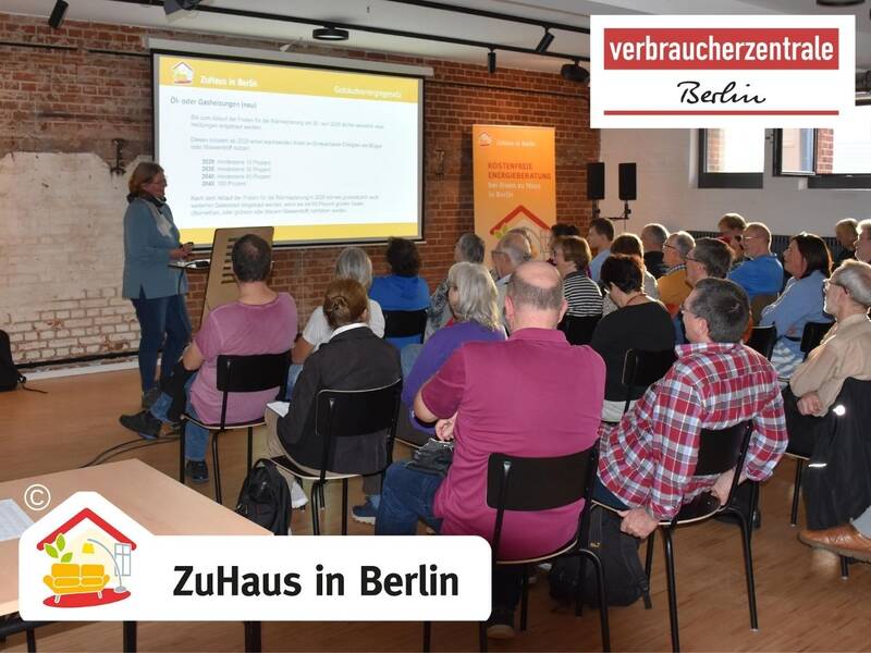 Vortrag mit „ZuHaus in Berlin“: Wärmedämmung in Wohngebäuden