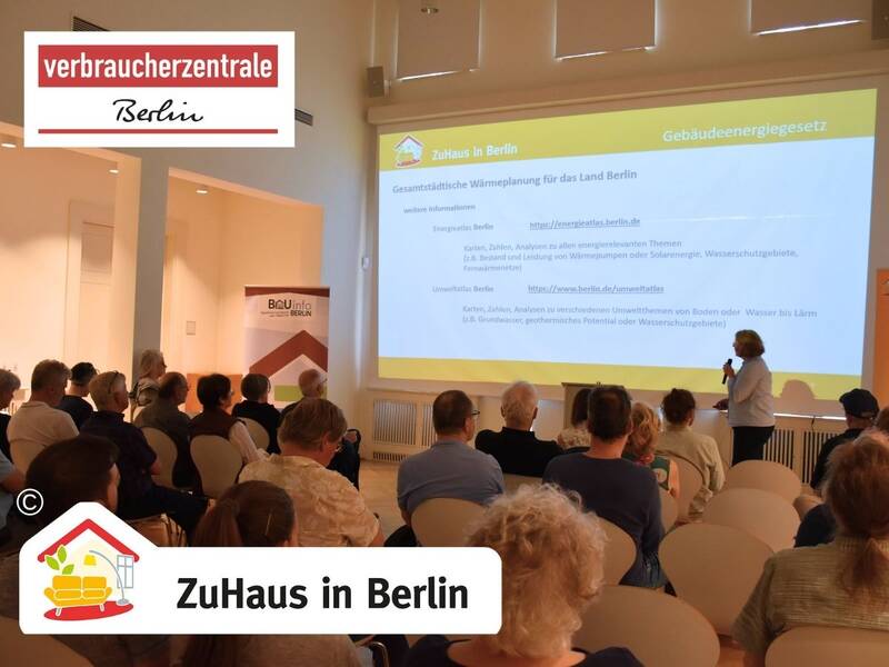 Vortrag mit „ZuHaus in Berlin“: Heizung und Wärmepumpe