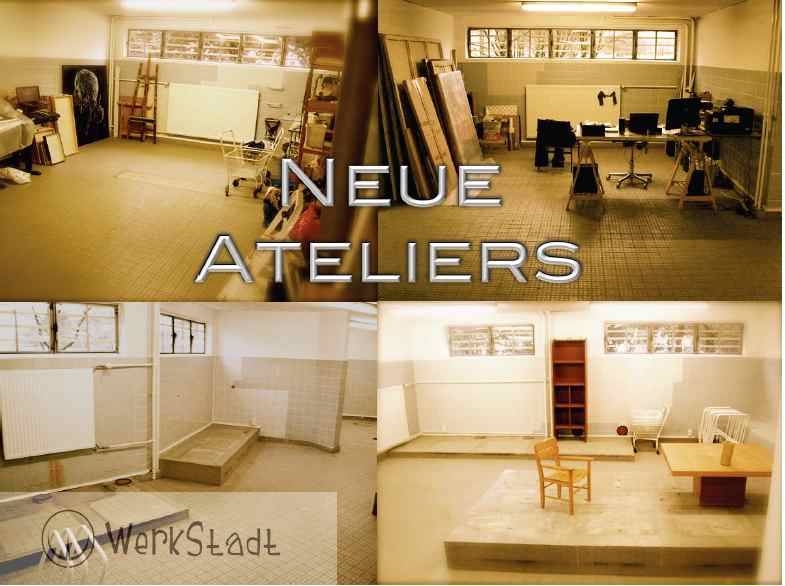 Eröffnungsfeier neuer Ateliers in Gropiusstadt