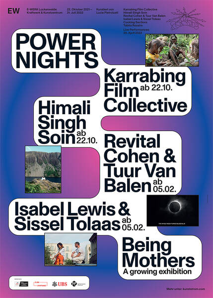 Ausstellung Power Nights: Being Mothers (Do - Sa)