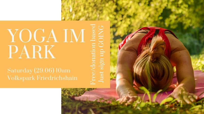 Yoga im Park