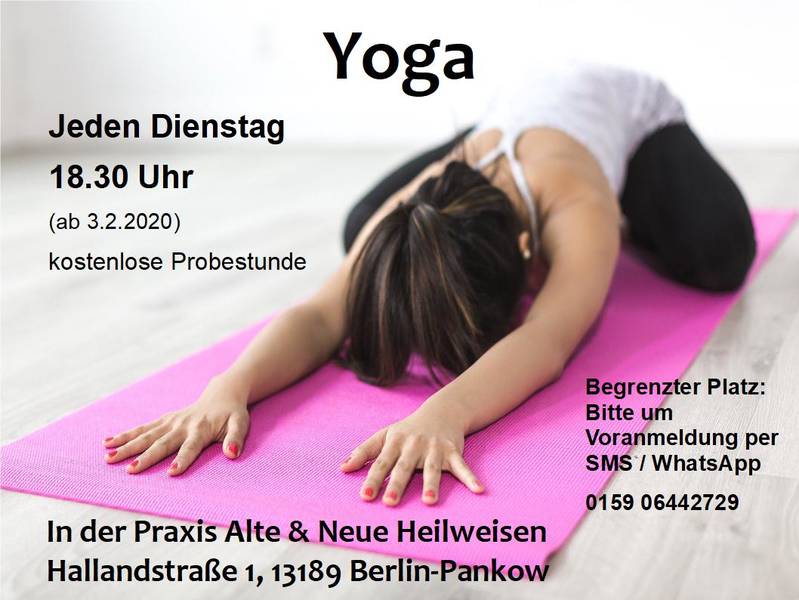 Yoga - Kostenlose Probestunde