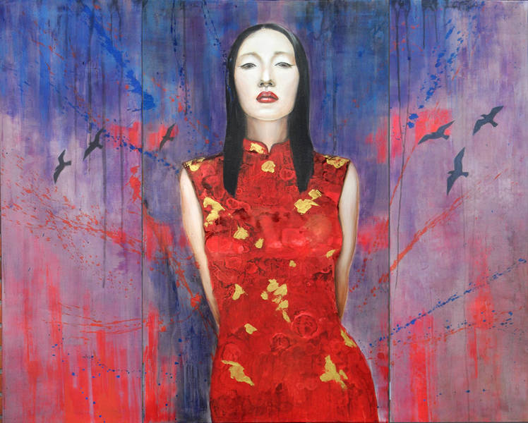 You promised me / Portraits von Schirin Khorram