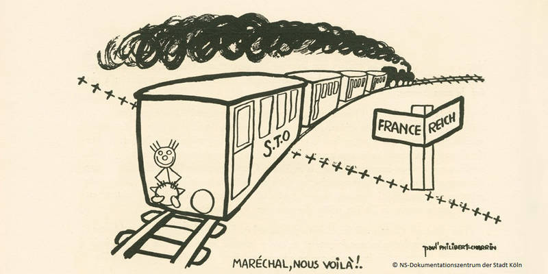 Jürgen Strasser: Die Karikaturen von Philibert Charrin Skizzen eines französischen Zwangsarbeiters
