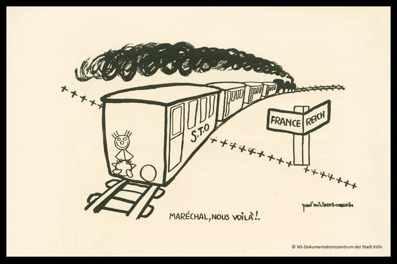 Ausstellungseröffnung: Philibert und Fifi. Karikaturen & Zeichnungen eines französischen Zwangsarbeiters