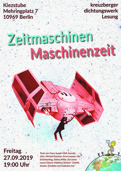 Zeitmaschinen. Maschinenzeit. Lesung