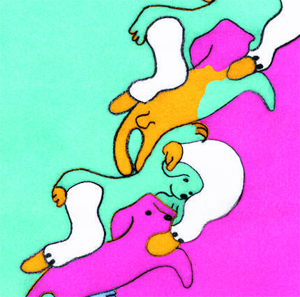 it rains ducks and dogs
