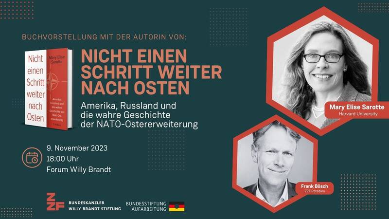  Buchvorstellung:  Nicht einen Schritt weiter nach Osten: Amerika, Russland und die wahre Geschichte der Nato-Osterweiterung